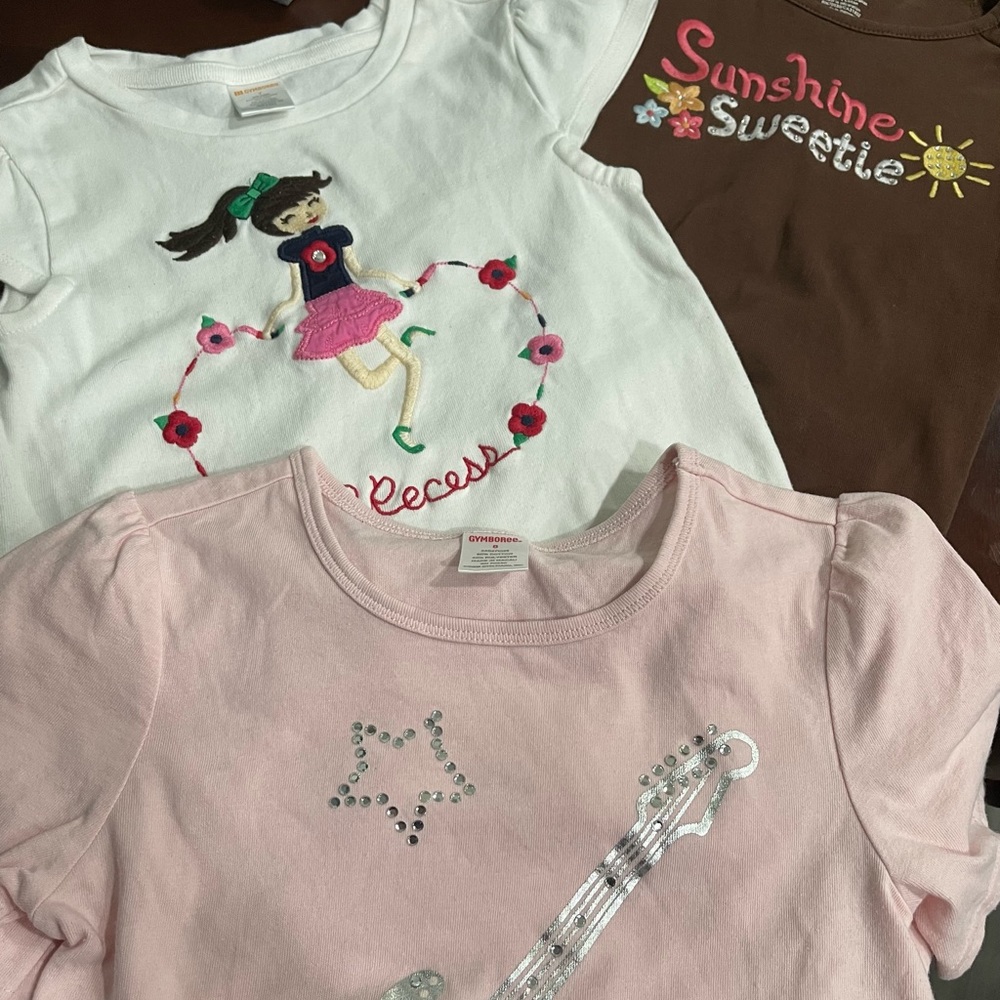 Gymboree lot of 3 tops